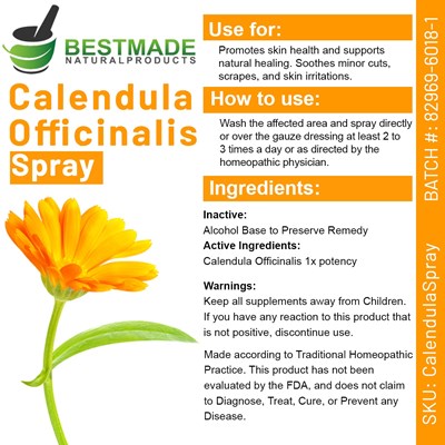 Label (Calendula Officinalis Spray (1))